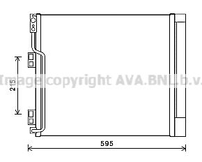 AVA QUALITY COOLING kondensatorius, oro kondicionierius DN5355D